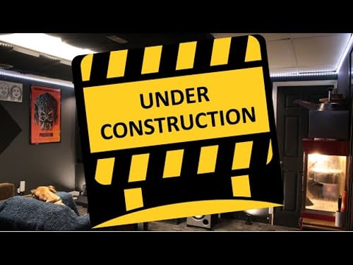 2nd Hand Home Theater Is Under Construction | A Channel Update
