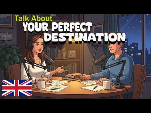 How to Talk About Your Perfect Destination in English | Easy English Conversation Practice