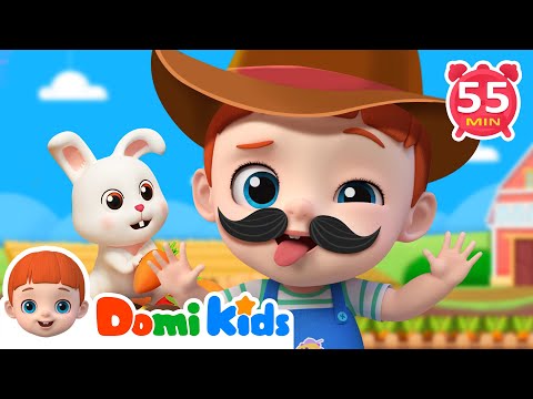 老麥叔叔的大農場 | 熱門TOP | 人氣兒歌 | Kids Song | 童謠 | domikids | 寶貝多米