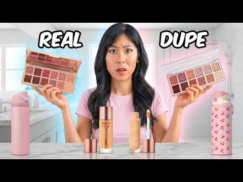 I Tested the MOST EXPENSIVE Viral Products vs CHEAP Dupes! 👠