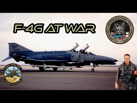 F-4G Wild Weasel in Desert Storm. Spot Taber: EP63