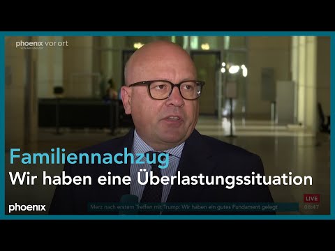 bundestagsgespräch mit Marcel Emmerich und Alexander Throm zum Familiennachzug am 06.06.25