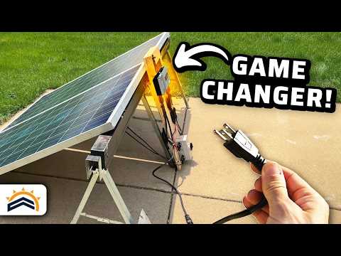 Easiest Grid-Tied Solar On The Market! Plug-N-Play