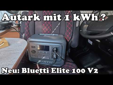 How long does 1 kWh really last? The practical test with the Bluetti Elite100 V2 is surprising!