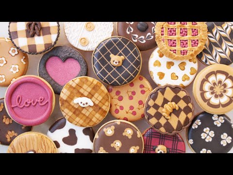 20 Ideas for Warm and Cute Cookies | Satisfying Cookie Decorating with Royal Icing