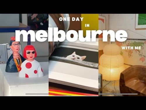 Melbourne Weekend Vlog 🌿 Exploring Suburbs | Vintage Shopping, Café & Life in Australia