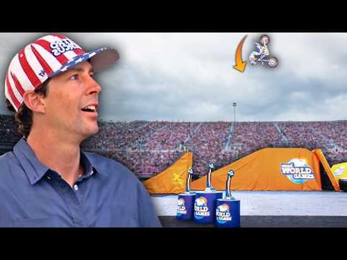 The ONLY rider to ever land a double front flip on a dirt bike