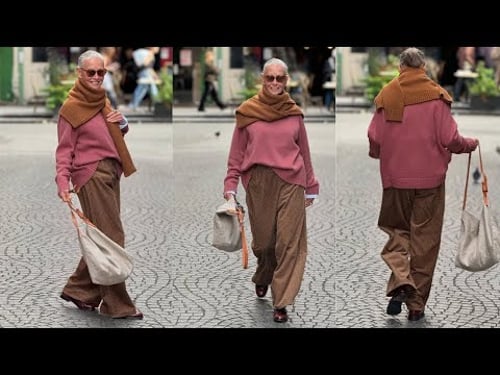 At 75, She Dresses So Well You Can’t Look Away Her Secrets to getting Noticed