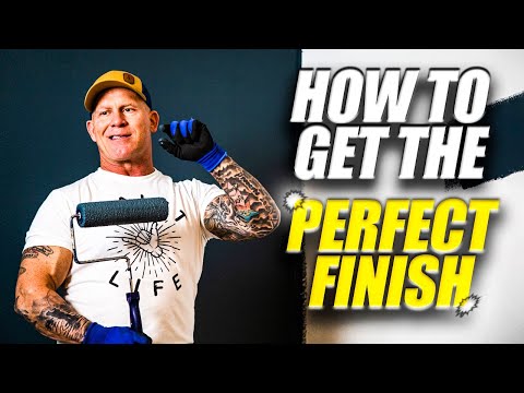Painting Perfect Walls. Master Rolling Interior Walls.