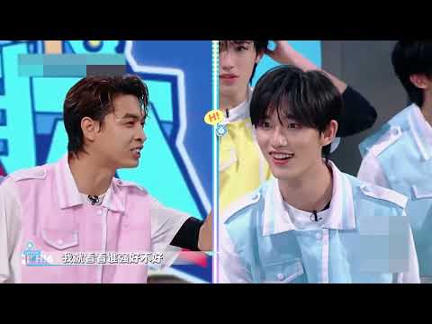 《你好星期六》Hello Saturday 秦霄贤对上丁程鑫Qin Xiaoxian vs. Ding Chengxin 泼水加赛 Splashing water playoff