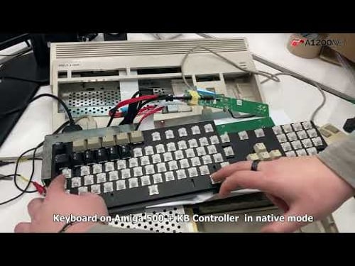 Amiga Mechanical Keyboard โ Mass Production Has Started (Workshop Rushes)