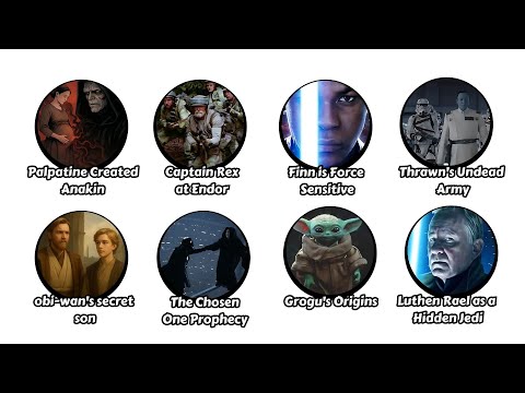 Every Wild STAR WARS Fan Theory Explained in 12 Minutes