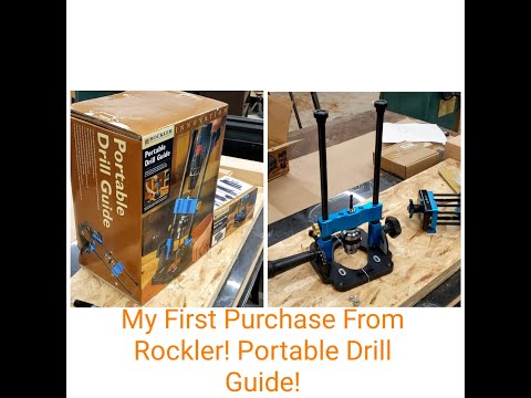 My First Rockler Purchase! Portable Drill Guide And Mini Vise!