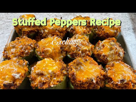 Homemade Stuffed Peppers Recipe