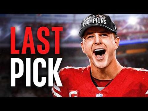 How The Last Pick In The Draft Became An NFL Star