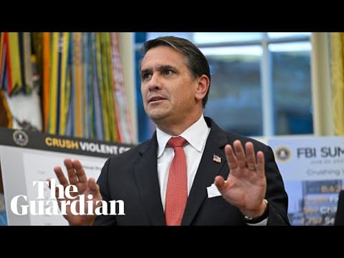 Todd Blanche holds press conference at the US department of justice - watch live