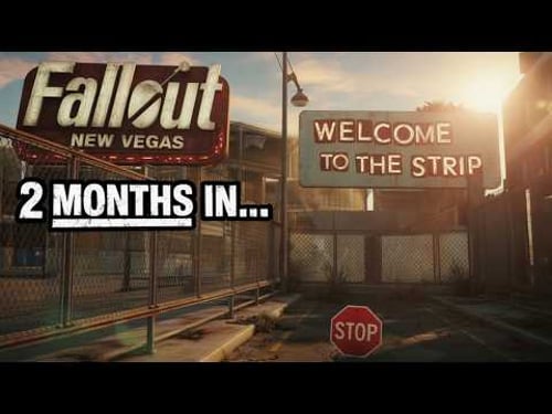 This is Fallout New Vegas, 2 Months Into Development