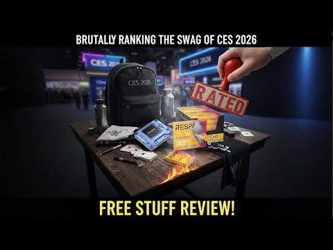 Billionaire Companies Gave Out the WORST Freebies at CES 2026
