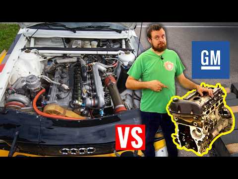 Audi's Legendary 5 Cylinder Engine vs GM's Hidden Gem