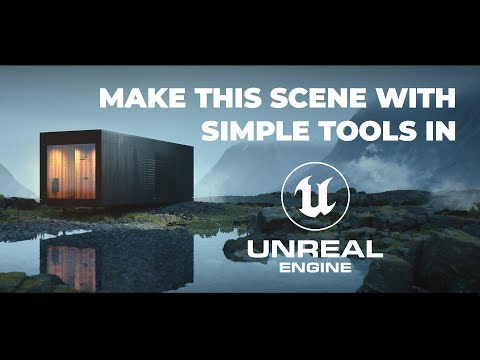 Make This Scene With Simple Tools In Unreal Engine 5
