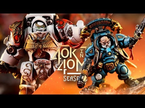 Leagues of Votann vs Adeptus Custodes - #warhammer40k in 40 minutes