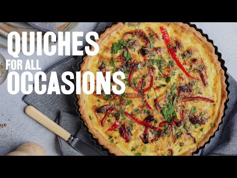 LEARN TO MAKE FRENCH QUICHES
