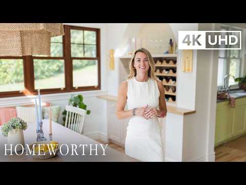 HOUSE TOUR | A Colorful Coastal Cottage in Nova Scotia | 4K