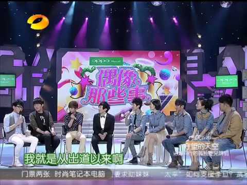 湖南卫视快乐大本营-林俊杰向Hebe深情表白 心跳破表 120407