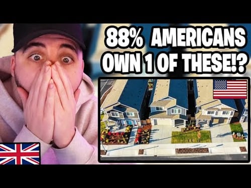 Brit Surprised at the Things Americans Own that Europeans Don't!