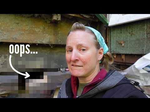 our abandoned house appears to be...floating? ๐๐