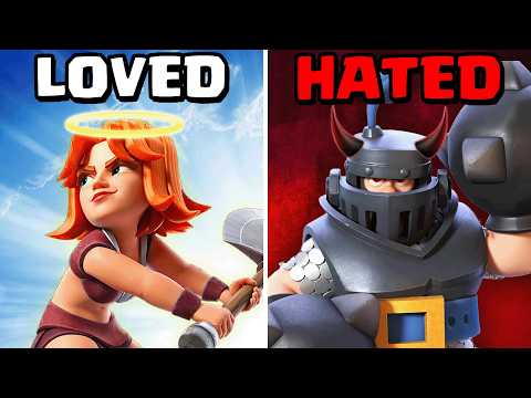 Clash Royale's Most Loved VS Hated Cards
