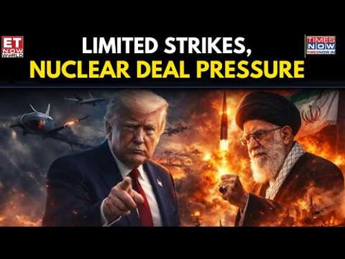 Donald Trump Weighs Limited Iran Strikes, The Wall Street Journal Reports Nuclear Deal Push | WATCH