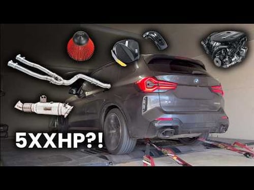 TUNING A BMW X3 M40i TO 5XXHP?!
