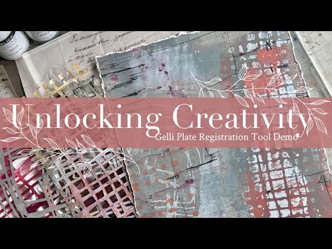 Unlocking Creativity: Gelli Plate Registration Tool Demo