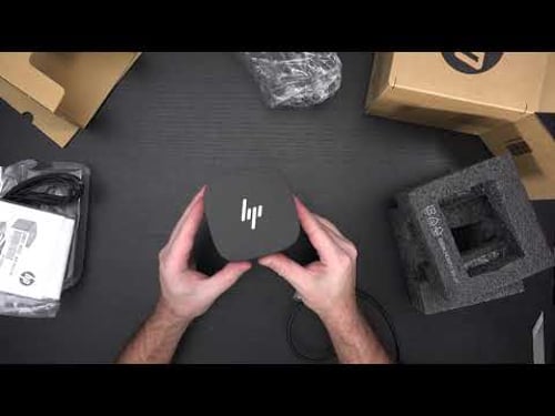 HP Thunderbolt 3 Dock (120W G2) Unboxing