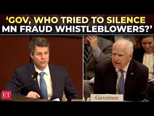 'Are Minnesotans PAYING TAXES OR CRIMINALS?': Rep McGuire brutally grills Walz over MN Somali fraud