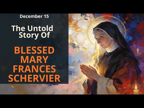 Dec.15 — The Untold Story of Blessed Mary Frances Schervier: The Nun Who Found Christ in the Sick