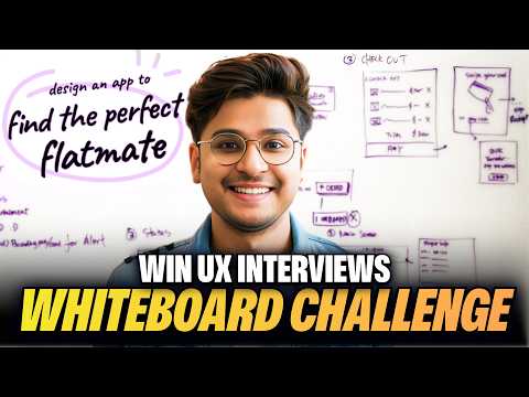 UI/UX Interview Whiteboard Challenge: Complete Step-by-Step Framework | Rohan Mishra, uxcoach