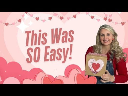 EASY VALENTINE'S DAY DIYS | KIDS GIFT IDEAS + FRONT PORCH DECOR