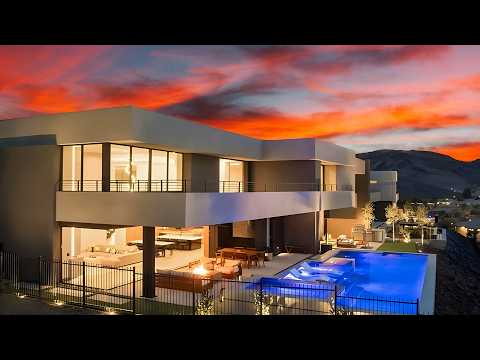 Las Vegas Home for Sale | Pool and Spa, Master Chef Kitchen, INCREDIBLE Strip Views, Double Gated