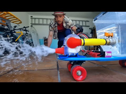 Water Rocket Skateboard (3D Printed)