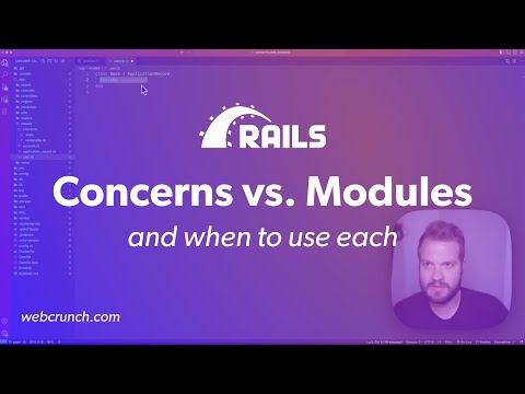 Rails Concerns vs. Modules and when to use each