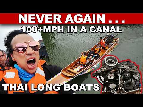 500HP Thai Longboats: 100MPH & NO BRAKES Down Tight Canals | Capturing Car Culture