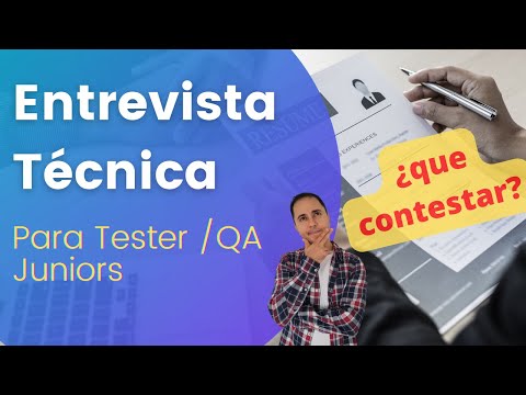 💻 Preguntas en entrevista técnica QA Junior🔥 | ESTO DEBES CONTESTAR..