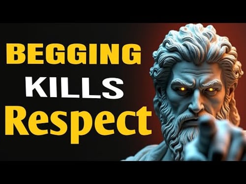 A Stoic Man Never Begs — Why Modern Men Are Losing Their Power