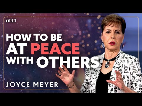 Joyce Meyer: How to Have Peace With Others This Christmas Season | TBN