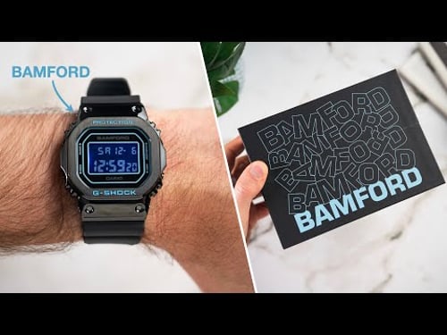 NEW Bamford x G-SHOCK 6500