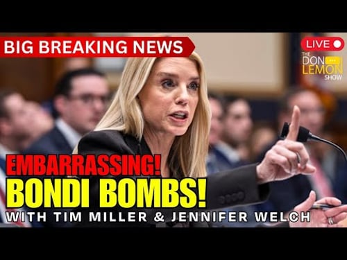 HOT TOPICS | Pam Bondi's Embarrassing House Judiciary Committee Hearing