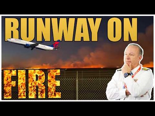 Engine Failure Sparks HUGE Grass Fire in Georgia | Captain Steeeve