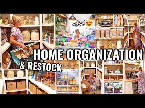 HOME ORGANIZATION IDEAS!!😍 CLEAN & ORGANIZE WITH ME | DECLUTTERING AND ORGANIZING MOTIVATION